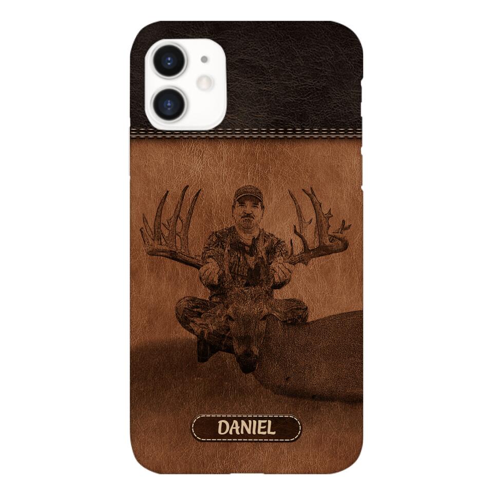 Personalized Deer Hunting Phone Case Printed 22MAY-HC18