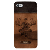 Personalized Deer Hunting Phone Case Printed 22MAY-HC18