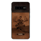 Personalized Deer Hunting Phone Case Printed 22MAY-HC18
