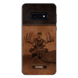 Personalized Deer Hunting Phone Case Printed 22MAY-HC18