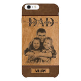 Personalized Best Dad Ever Phone Case Printed 22MAY-HQ18