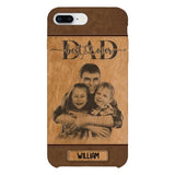 Personalized Best Dad Ever Phone Case Printed 22MAY-HQ18