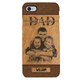 Personalized Best Dad Ever Phone Case Printed 22MAY-HQ18
