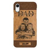 Personalized Best Dad Ever Phone Case Printed 22MAY-HQ18