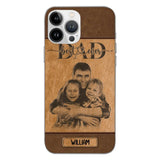 Personalized Best Dad Ever Phone Case Printed 22MAY-HQ18
