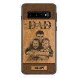 Personalized Best Dad Ever Phone Case Printed 22MAY-HQ18