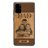 Personalized Best Dad Ever Phone Case Printed 22MAY-HQ18