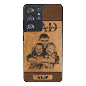 Personalized Best Dad Ever Phone Case Printed 22MAY-HQ18