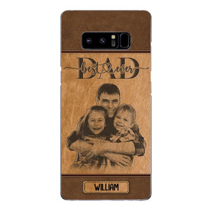 Personalized Best Dad Ever Phone Case Printed 22MAY-HQ18