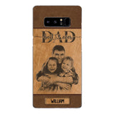 Personalized Best Dad Ever Phone Case Printed 22MAY-HQ18