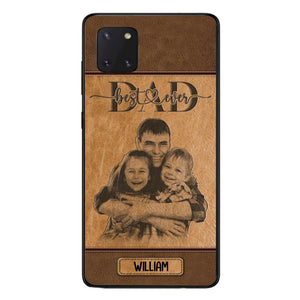 Personalized Best Dad Ever Phone Case Printed 22MAY-HQ18