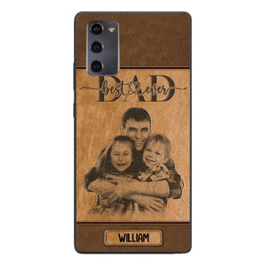 Personalized Best Dad Ever Phone Case Printed 22MAY-HQ18