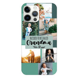 Personalized Blessed To Be Called Grandma Phone Case Printed 22MAY-DT19