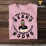 DH Personalized Man Beard Tshirt Printed HQ2005