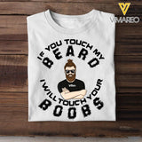 DH Personalized Man Beard Tshirt Printed HQ2005
