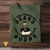 DH Personalized Man Beard Tshirt Printed HQ2005