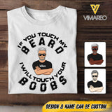 DH Personalized Man Beard Tshirt Printed HQ2005