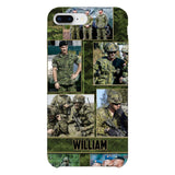 Personalized Canadian Soldier Phone Case Printed 22MAY-HQ19