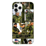 Personalized Swedish Soldier Phone Case Printed 22MAY-HQ19