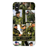 Personalized Swedish Soldier Phone Case Printed 22MAY-HQ19