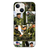 Personalized Swedish Soldier Phone Case Printed 22MAY-HQ19