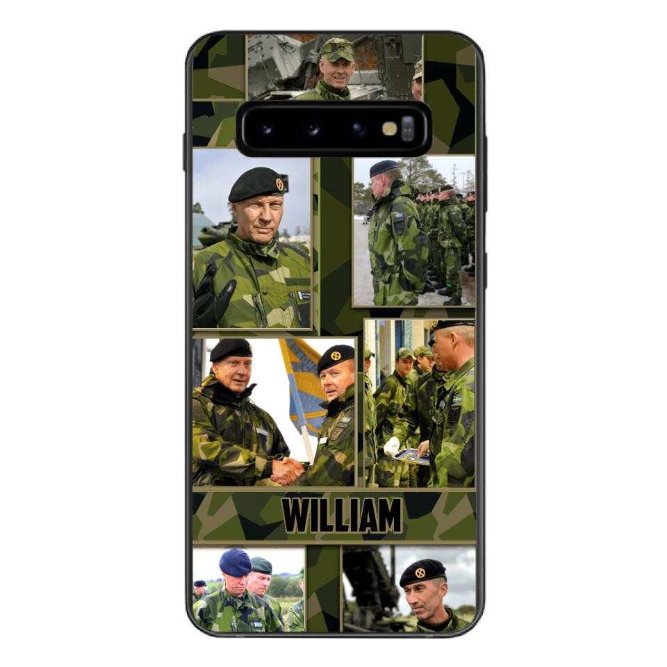 Personalized Swedish Soldier Phone Case Printed 22MAY-HQ19