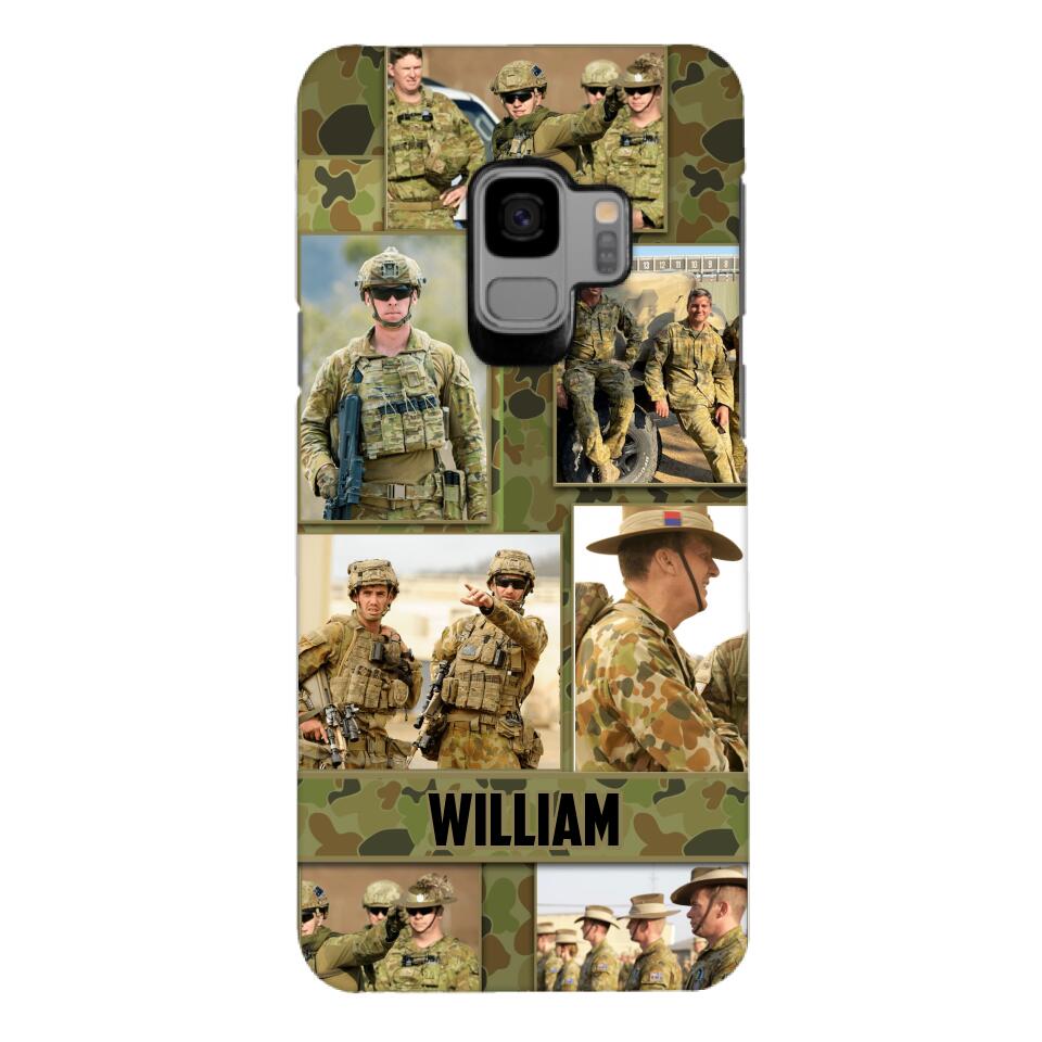 Personalized Australian Soldier Phone Case Printed 22MAY-HQ19