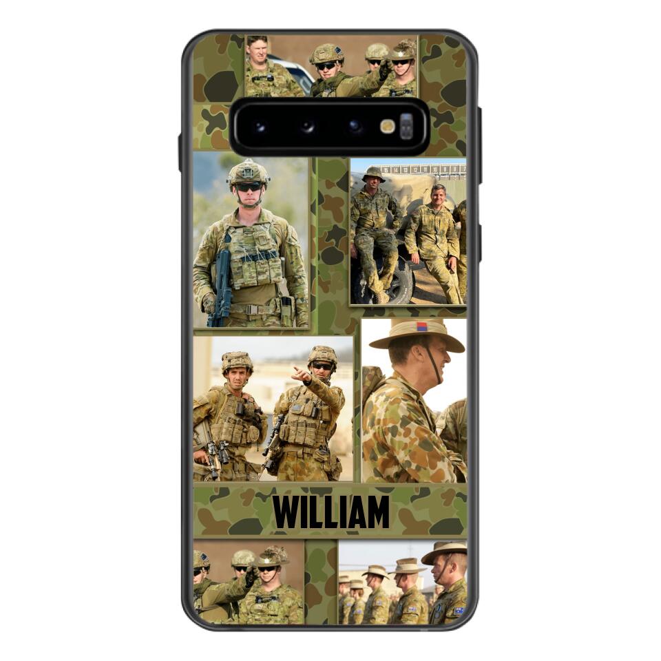 Personalized Australian Soldier Phone Case Printed 22MAY-HQ19