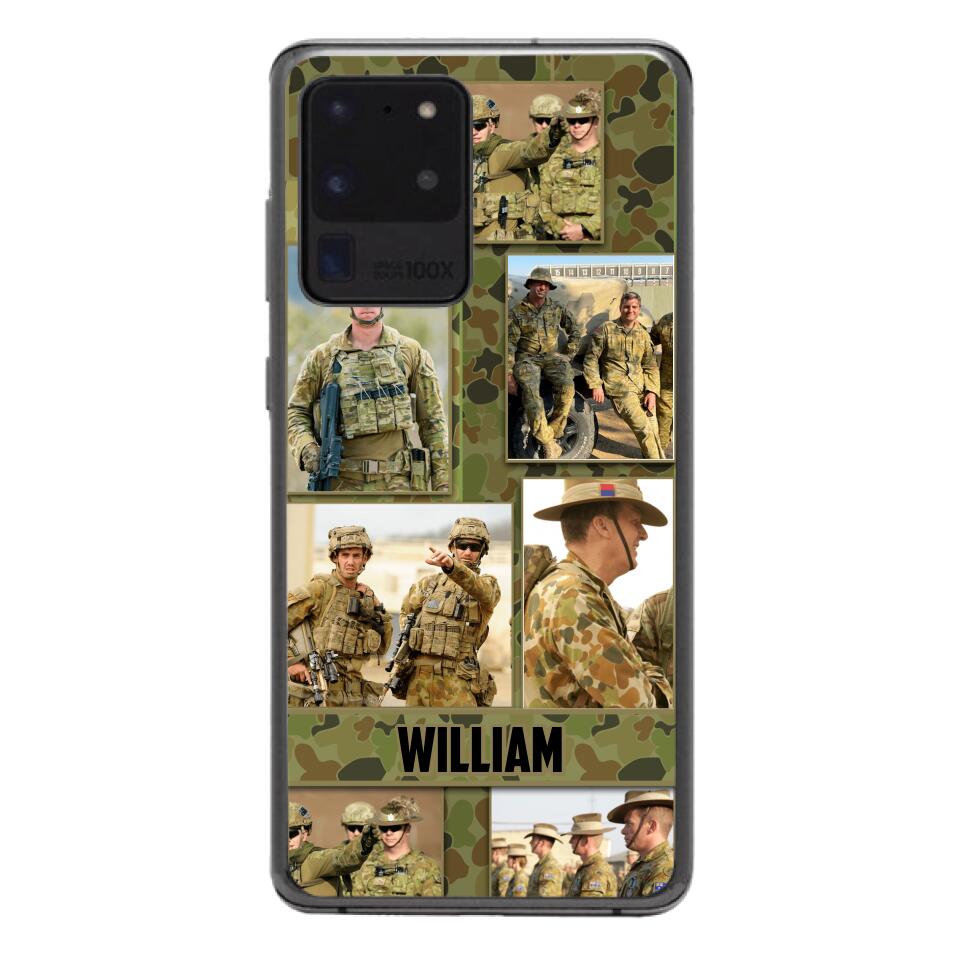 Personalized Australian Soldier Phone Case Printed 22MAY-HQ19