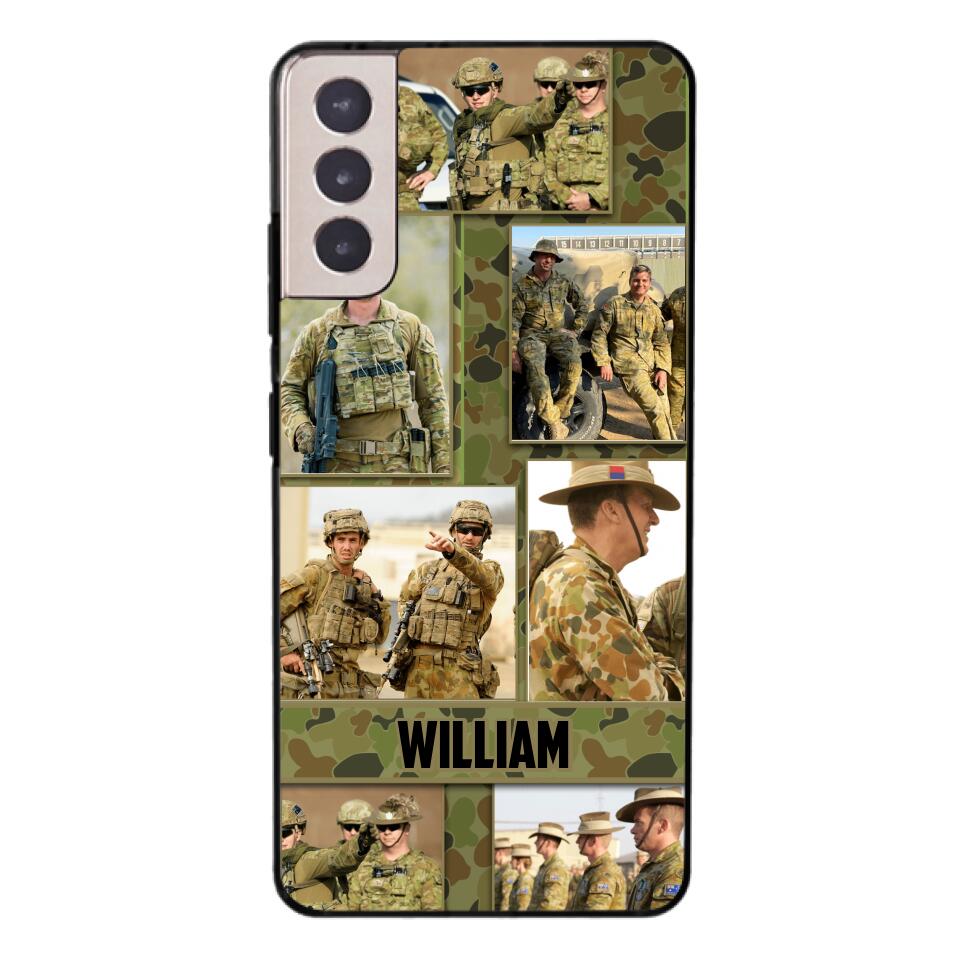 Personalized Australian Soldier Phone Case Printed 22MAY-HQ19
