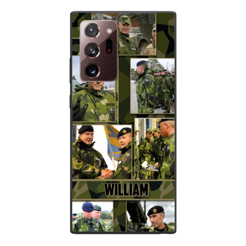 Personalized Swedish Soldier Phone Case Printed 22MAY-HQ19