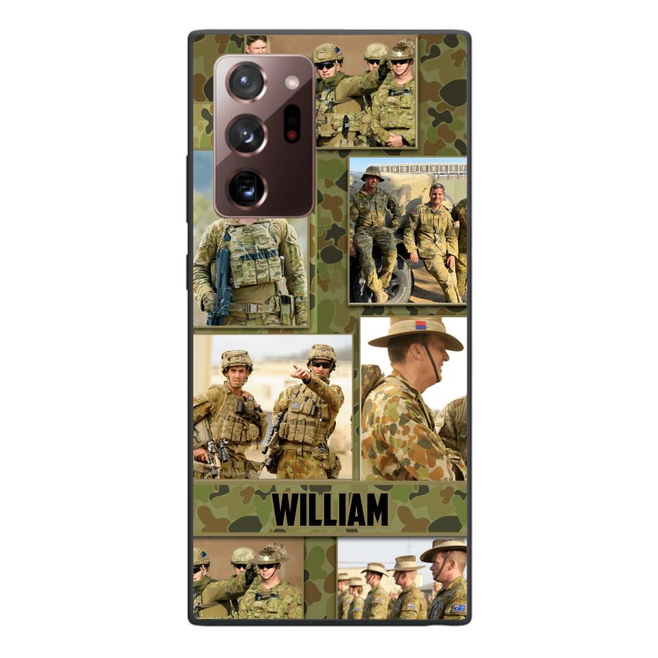 Personalized Australian Soldier Phone Case Printed 22MAY-HQ19