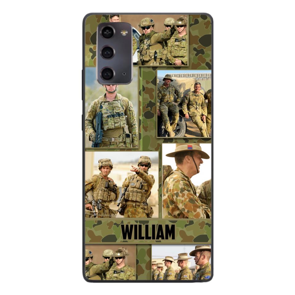 Personalized Australian Soldier Phone Case Printed 22MAY-HQ19
