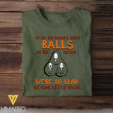 Farther's Day Sperm Funny Hairy Ball Shirt