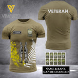 DH Personalized Canadian VeteransTshirt 3D Printed HC2305