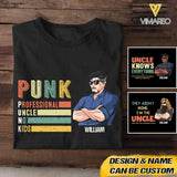 Personalized The Uncle Tshirt Printed QTVQ2405