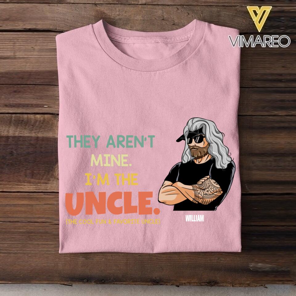 Personalized The Uncle Tshirt Printed QTVQ2405