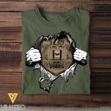 Personalized British Army Tshirt Printed 22MAY-Dt24