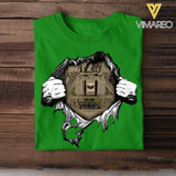 Personalized British Army Tshirt Printed 22MAY-Dt24