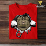 Personalized British Army Tshirt Printed 22MAY-Dt24
