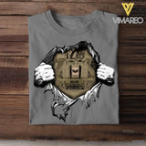 Personalized British Army Tshirt Printed 22MAY-Dt24