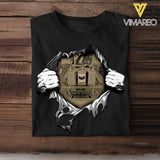 Personalized British Army Tshirt Printed 22MAY-Dt24