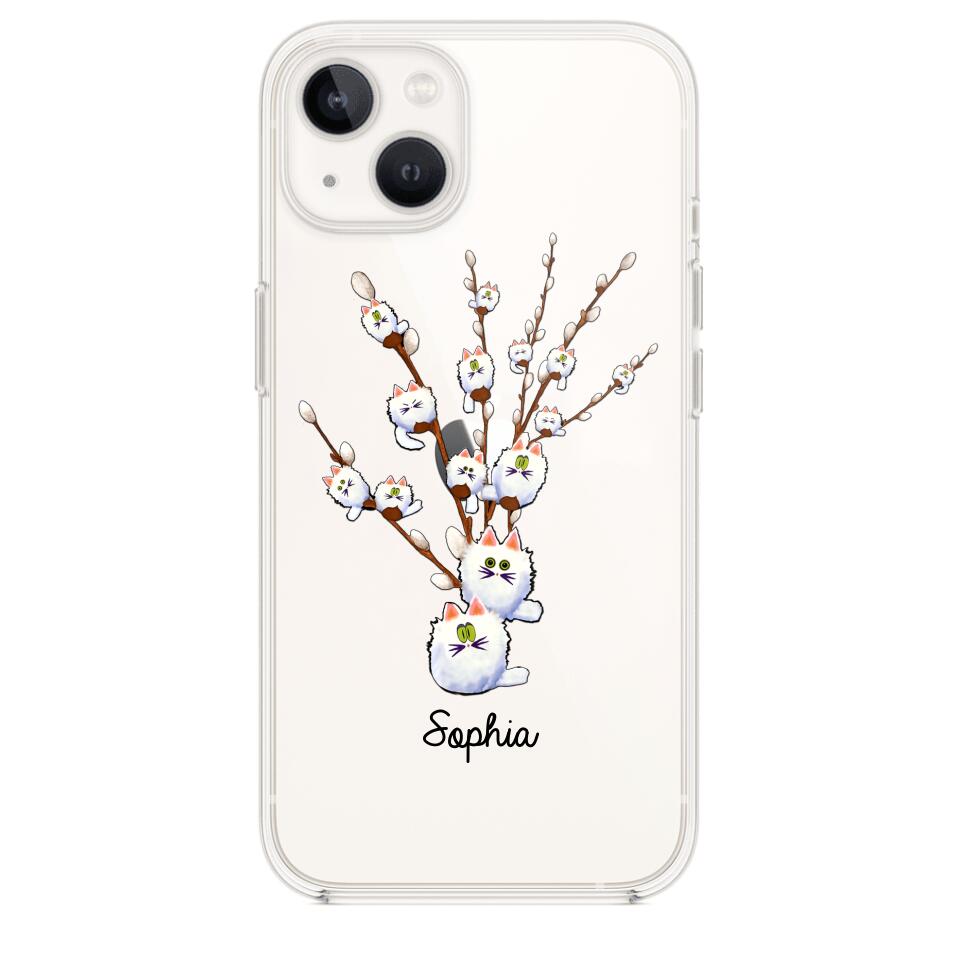 PERSONALIZED CAT NAME PHONECASE NQVQ2305