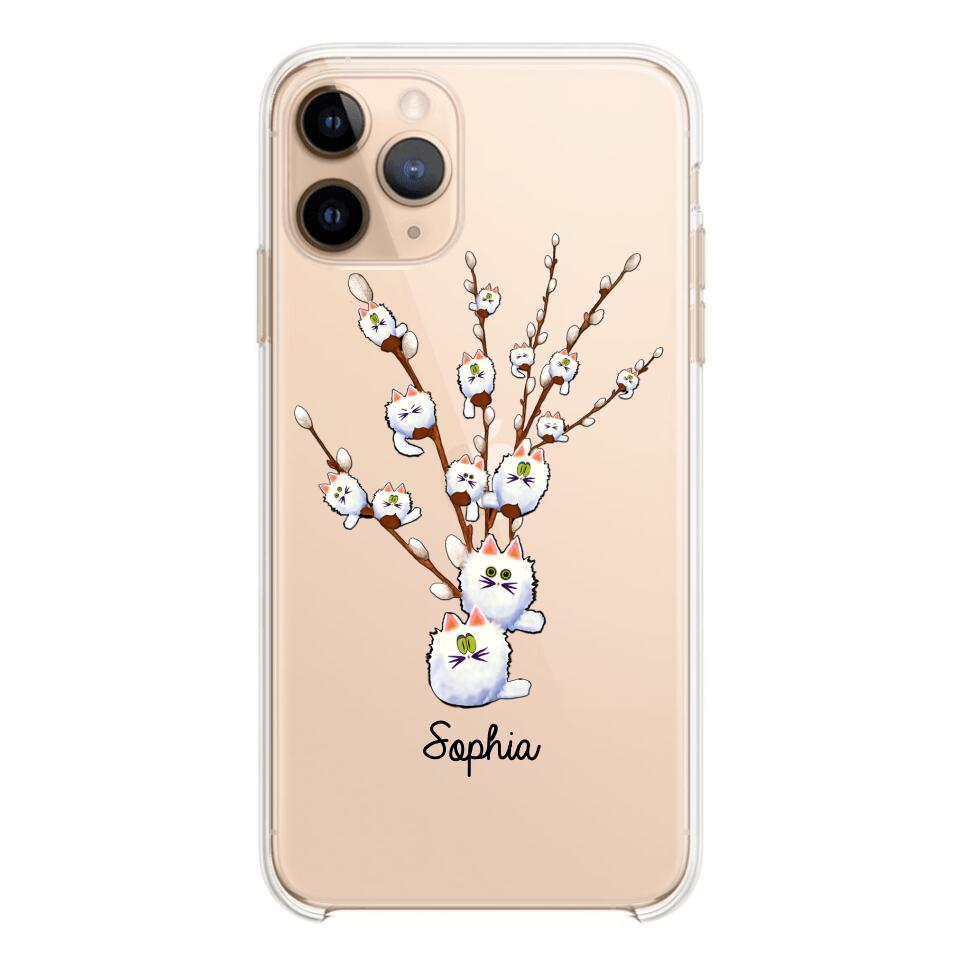 PERSONALIZED CAT NAME PHONECASE NQVQ2305