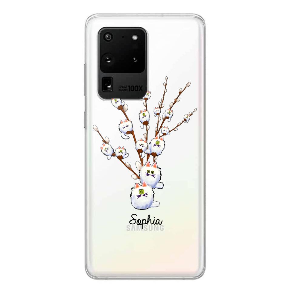 PERSONALIZED CAT NAME PHONECASE NQVQ2305
