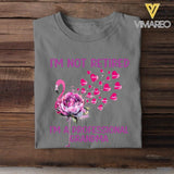 PERSONALIZED I'M NOT RETIRED I'M A PROFESSIONAL GRANDMA FLAMIGO TSHIRT QTTN2505