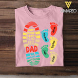 Personalized Father's Day Tshirt Printed 22MAY-DT25
