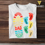 Personalized Father's Day Tshirt Printed 22MAY-DT25