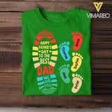 Personalized Father's Day Tshirt Printed 22MAY-DT25