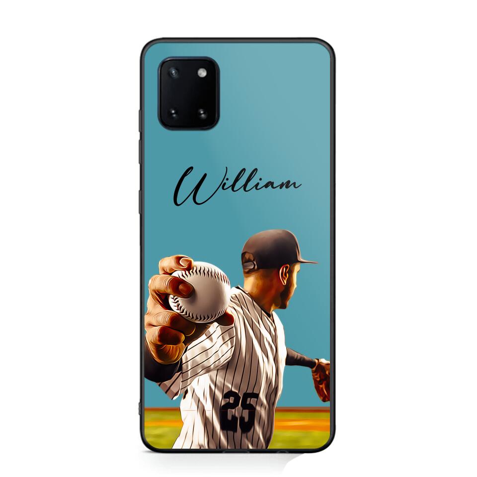 Personalized Baseball Phone Case Printed 22MAY-HQ25